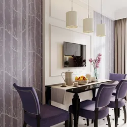 Kitchen with separate dining area photo