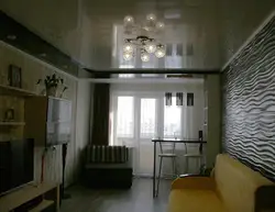 Photo of suspended ceilings in Khrushchev apartments