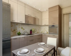 Kitchen 10 7 sq m design