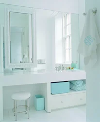 Bathroom mint interior