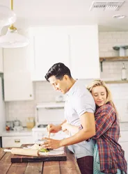 Photo Together In The Kitchen