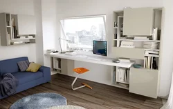 Tabletop in the living room interior photo