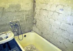 Hamam təmirinin addım-addım fotoşəkili