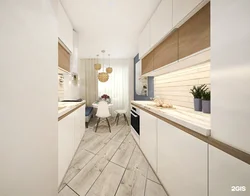 Design Of A Bright Kitchen In A Modern Style 12 Sq M