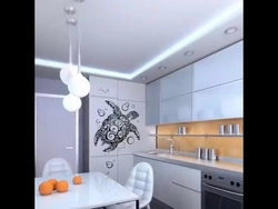 Mətbəx tavan dizaynı 12 kv
