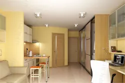 Studio 30 kv.m layihəli mətbəx və balkon m