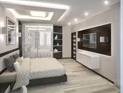 Kvartiraning yotoq xonasi dizayni loyihasi