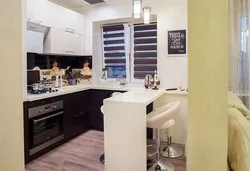 Кухни В Хрущевке С Барными Стойками Дизайн