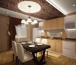 Интерьеры кухни 16 м