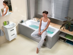 150 Cm Bathtub In The Interior