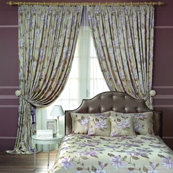 Curtains And Bedspread Set For Bedroom Photo