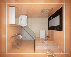 Bathroom design 180 by 180 cm