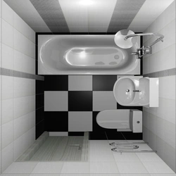 Bathroom design 180 by 180 cm