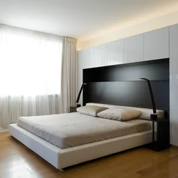 Bed In Modern Bedroom Interior