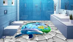 Bathroom tiles 3d design