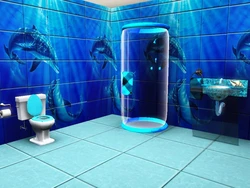 Тарҳи 3D Плиткаҳои Ванна