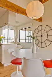 Clock On The Entire Wall Photo For The Kitchen
