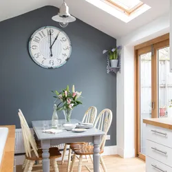 Clock on the entire wall photo for the kitchen