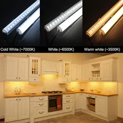 LED strip for the kitchen under cabinets photo