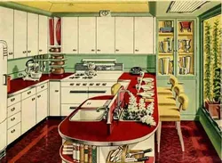 Photo of a 60s kitchen