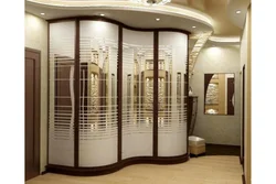 Sliding wardrobes in the hallway only photos built-in