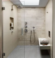 Modern showers in apartment design
