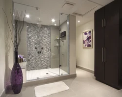 Modern showers in apartment design