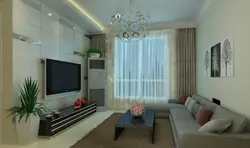 Интерьер гостиной в хрущевке 18 кв м с балконом