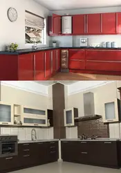 Кухня з газавым катлом дызайн