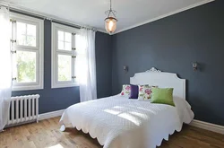 Wallpaper for painting bedroom interior photo