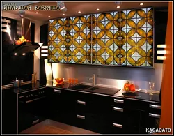 Витражные кухни фото