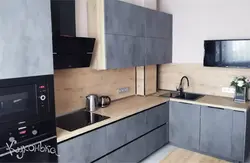 Bunratti oak in the kitchen interior