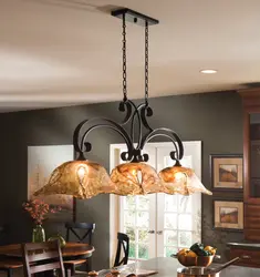 Chandeliers lamps for the kitchen photo