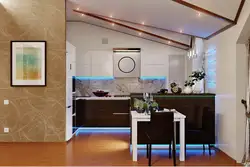 Kitchen design on the 1st floor