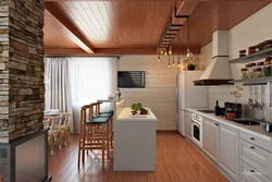 Kitchen design on the 1st floor