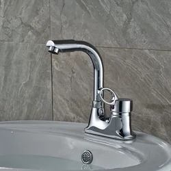 Bathroom sink taps photo