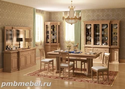 Гостиные из массива дуба фото