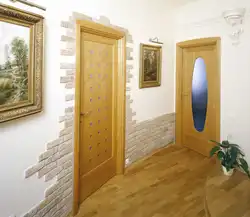 Finishing the corridor and hallway with tiles photo