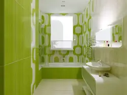 White green bath design