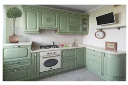 Фісташкавы Фасад Кухні Фота