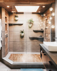 Interior Design Of Shower And Toilets