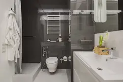 Interior design of shower and toilets