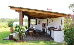 Summer Kitchen In The Village Photo