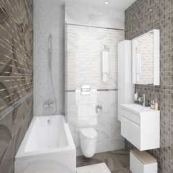 Laparet agate in the bathroom interior