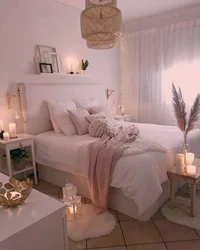 Cozy bedroom colors photo