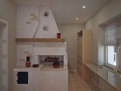 Stove in the bedroom photo