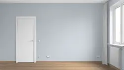 Белыя дзверы і ліштвы ў кватэры фота