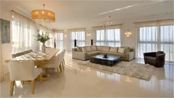 Living room floor design