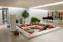 Living room floor design