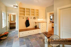 Entrance hall to the corridor in the house photo